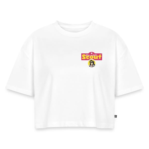Scout Retro Logo SWING, Weiß, Ansicht Vorne